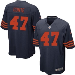 Nike NFL Chicago Bears #47 Chris Conte Blue Youth Elite Alternate Jersey