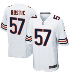 Nike NFL Chicago Bears #57 Jon Bostic White Youth Elite Road Jersey