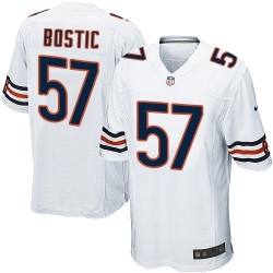 Nike NFL Chicago Bears #57 Jon Bostic White Youth Elite Road Jersey