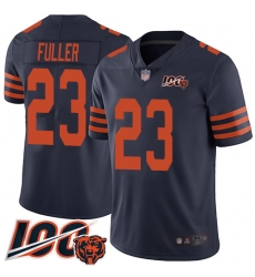 Youth Chicago Bears 23 Kyle Fuller Limited Navy Blue Rush Vapor Untouchable 100th Season Football Jersey