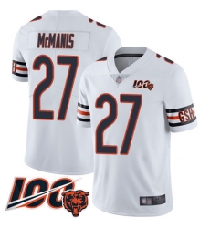 Youth Chicago Bears 27 Sherrick McManis White Vapor Untouchable Limited Player 100th Season Football Jersey