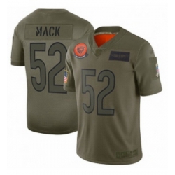 Youth Chicago Bears 52 Khalil Mack Limited Camo 2019 Salute to Service Football Jersey