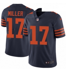Youth Nike Chicago Bears 17 Anthony Miller Navy Blue Alternate Vapor Untouchable Limited Player NFL Jersey