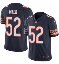 Youth Nike Chicago Bears 52 Khalil Mack Navy Blue Team Color Vapor Untouchable Limited Player NFL Jersey