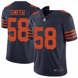 Youth Nike Chicago Bears 58 Roquan Smith Navy Blue Alternate Vapor Untouchable Limited Player NFL Jersey