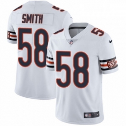 Youth Nike Chicago Bears 58 Roquan Smith White Vapor Untouchable Elite Player NFL Jersey