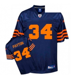 Youth Reebok Chicago Bears 34 Walter Payton Blue 1940s Throwback Authentic NFL Jersey