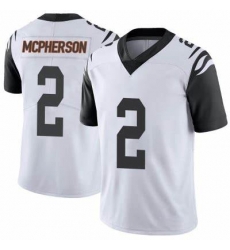 Men Cincinnati Bengals #2 Evan McPherson 2021 Rush Vapor Limited Stitched NFL Jersey
