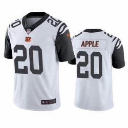 Men Cincinnati Bengals #20 Eli Apple 2021 Rush Limited Stitched NFL Jersey