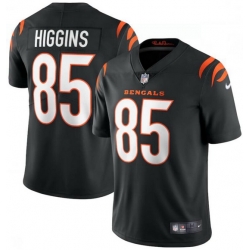 Men Nike Cincinnati Bengals 85 Tee Higgins Black Vapor Limited Jersey