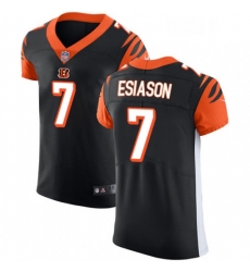 Mens Nike Cincinnati Bengals 7 Boomer Esiason Black Team Color Vapor Untouchable Elite Player NFL Jersey