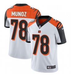 Mens Nike Cincinnati Bengals 78 Anthony Munoz Vapor Untouchable Limited White NFL Jersey