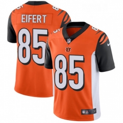 Mens Nike Cincinnati Bengals 85 Tyler Eifert Vapor Untouchable Limited Orange Alternate NFL Jersey