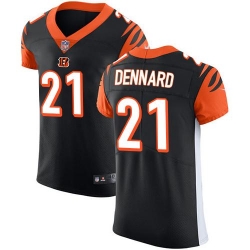 Nike Bengals #21 Darqueze Dennard Black Team Color Mens Stitched NFL Vapor Untouchable Elite Jersey
