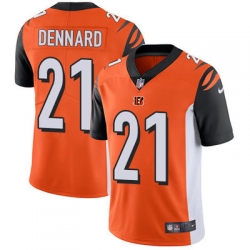 Nike Bengals #21 Darqueze Dennard Orange Alternate Mens Stitched NFL Vapor Untouchable Limited Jersey