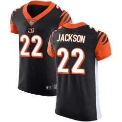 Nike Bengals #22 William Jackson Black Team Color Mens Stitched NFL Vapor Untouchable Elite Jersey
