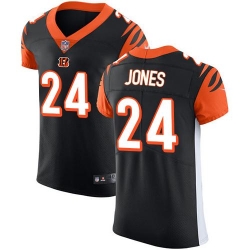 Nike Bengals #24 Adam Jones Black Team Color Mens Stitched NFL Vapor Untouchable Elite Jersey
