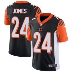 Nike Bengals #24 Adam Jones Black Team Color Mens Stitched NFL Vapor Untouchable Limited Jersey
