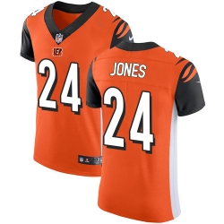Nike Bengals #24 Adam Jones Orange Alternate Mens Stitched NFL Vapor Untouchable Elite Jersey