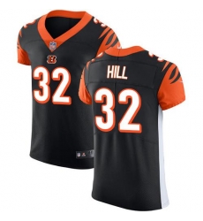 Nike Bengals #32 Jeremy Hill Black Team Color Mens Stitched NFL Vapor Untouchable Elite Jersey