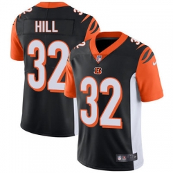 Nike Bengals #32 Jeremy Hill Black Team Color Mens Stitched NFL Vapor Untouchable Limited Jersey