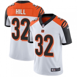 Nike Bengals #32 Jeremy Hill White Mens Stitched NFL Vapor Untouchable Limited Jersey