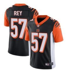 Nike Bengals #57 Vincent Rey Black Team Color Mens Stitched NFL Vapor Untouchable Limited Jersey