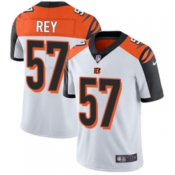 Nike Bengals #57 Vincent Rey White Mens Stitched NFL Vapor Untouchable Limited Jersey