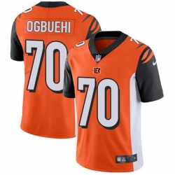 Nike Bengals #70 Cedric Ogbuehi Orange Alternate Mens Stitched NFL Vapor Untouchable Limited Jersey
