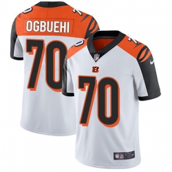 Nike Bengals #70 Cedric Ogbuehi White Mens Stitched NFL Vapor Untouchable Limited Jersey
