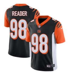Nike Bengals 98 D J  Reader Black Team Color Men Stitched NFL Vapor Untouchable Limited Jersey