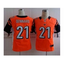 Nike Cincinnati Bengals 21 Darqueze Dennard orange Elite NFL Jersey