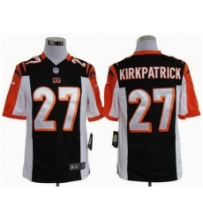 Nike Cincinnati Bengals 27 Dre Kirkpatrick Black Game NFL Jersey