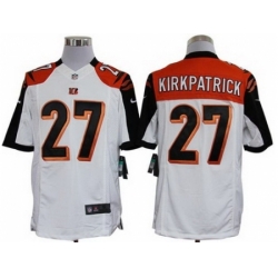 Nike Cincinnati Bengals 27 Dre Kirkpatrick White LIMITED NFL Jersey