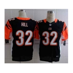 Nike Cincinnati Bengals 32 Jeremy Hill black Elite NFL Jersey