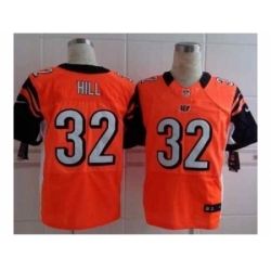 Nike Cincinnati Bengals 32 Jeremy Hill orange Elite NFL Jersey