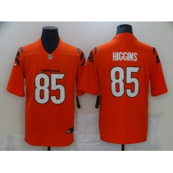 Nike Cincinnati Bengals 85 Tee Higgins Orange Vapor Limited Jersey