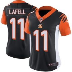 Nike Bengals #11 Brandon LaFell Black Team Color Womens Stitched NFL Vapor Untouchable Limited Jersey