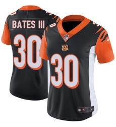 Nike Bengals #30 Jessie Bates III Black Team Color Womens Stitched NFL Vapor Untouchable Limited Jersey