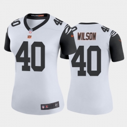 Women Nike Cincinnati Bengals 40 Brandon Wilson Color Rush Jersey
