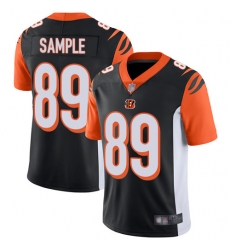 Bengals 89 Drew Sample Black Team Color Youth Stitched Football Vapor Untouchable Limited Jersey