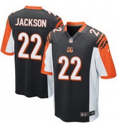 Nike Bengals #22 William Jackson Black Team Color Youth Stitched NFL Elite Jersey