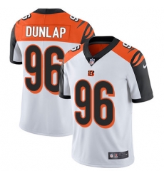 Nike Bengals #96 Carlos Dunlap White Youth Stitched NFL Vapor Untouchable Limited Jersey