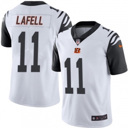 Youth Nike Bengals #11 Brandon LaFell White Stitched NFL Limited Rush Jersey