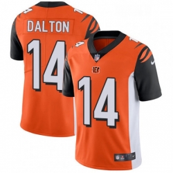 Youth Nike Cincinnati Bengals 14 Andy Dalton Elite Orange Alternate NFL Jersey
