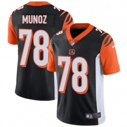 Youth Nike Cincinnati Bengals 78 Anthony Munoz Elite Black Team Color NFL Jersey