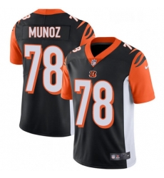 Youth Nike Cincinnati Bengals 78 Anthony Munoz Vapor Untouchable Limited Black Team Color NFL Jersey