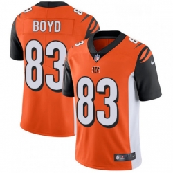 Youth Nike Cincinnati Bengals 83 Tyler Boyd Elite Orange Alternate NFL Jersey