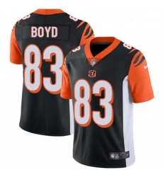 Youth Nike Cincinnati Bengals 83 Tyler Boyd Vapor Untouchable Limited Black Team Color NFL Jersey