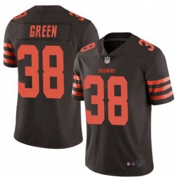 Men Cleveland Browns 38 A.J. Green Brown Rush Limited Limited Jersey
